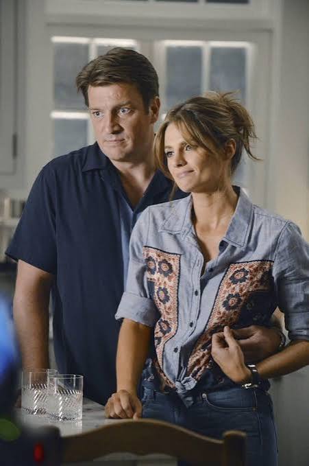 Castle et Beckett dans la maison des Hamptons