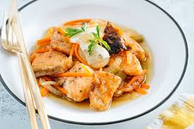 Nanban-zuke, Marinated Fried Salmon