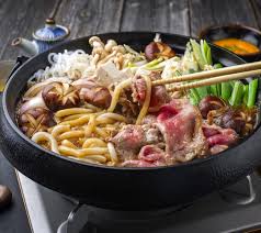 Sukiyaki, Japanese fondue